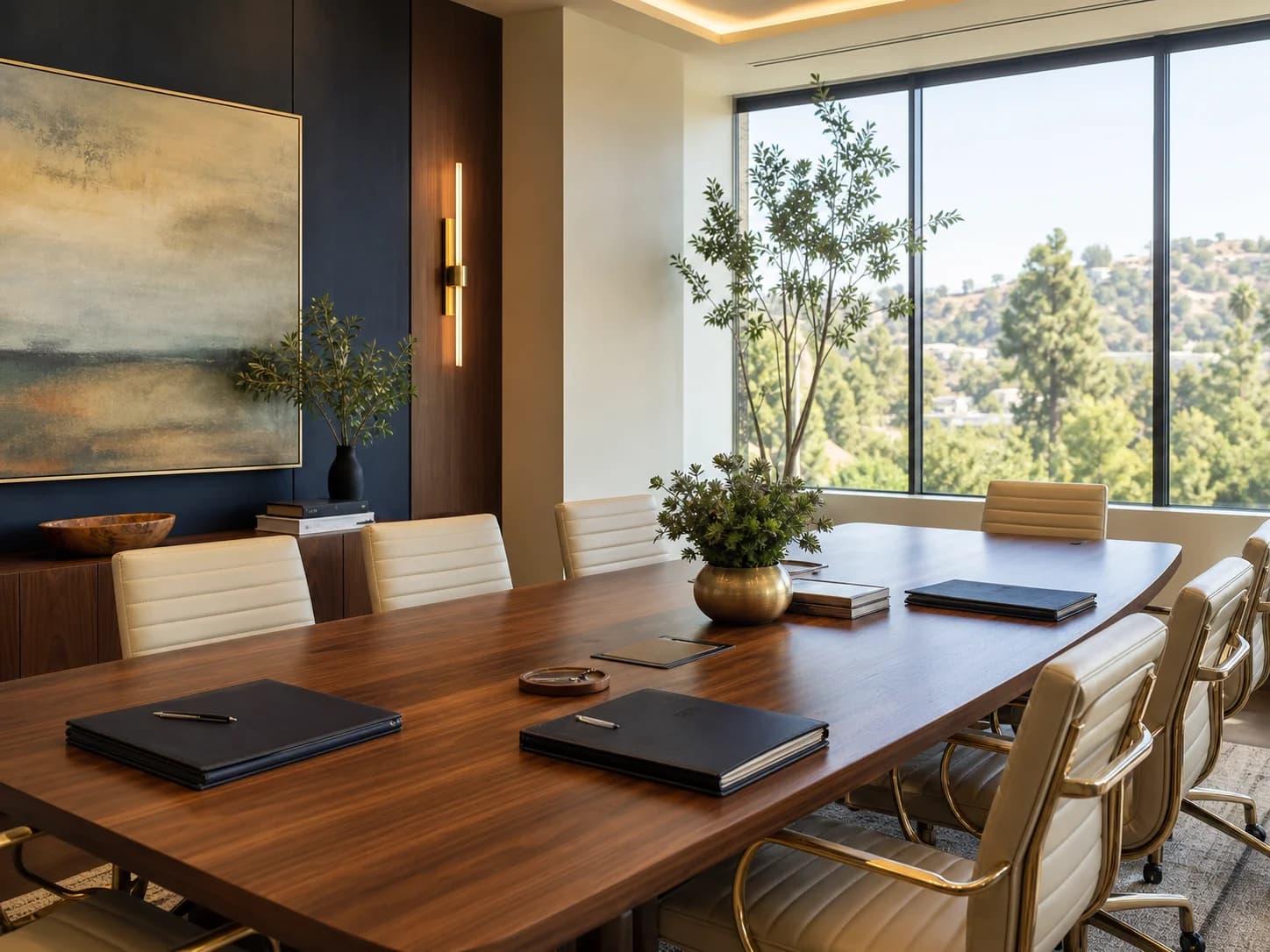 Conference room at Gezukarayan Law's Encino office